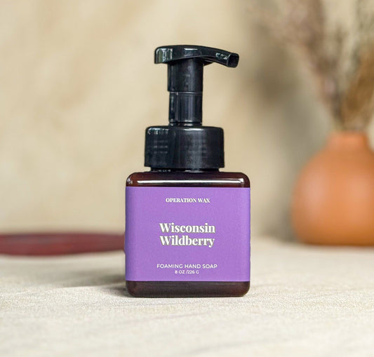 Wisconsin Wildberry Foaming Hand Soap - Operation Wax