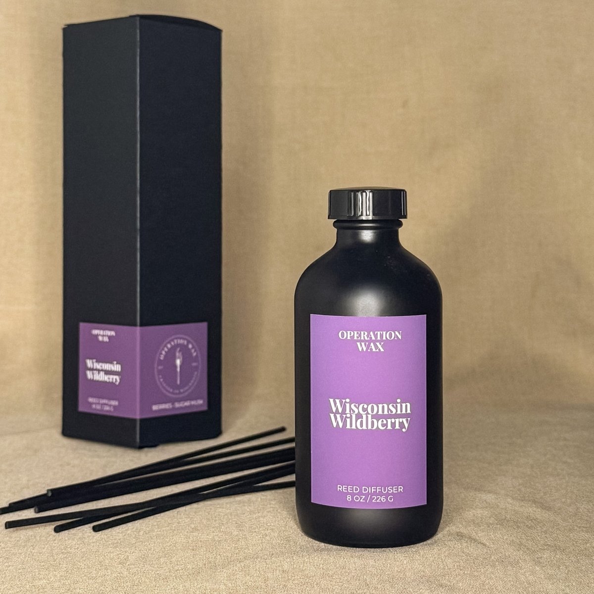 Wisconsin Wildberry Reed Diffuser - Operation Wax