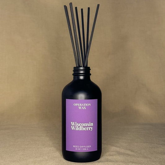 Wisconsin Wildberry Reed Diffuser - Operation Wax